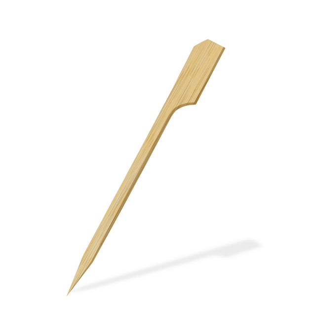 Bamboo hamburger skewers - 9 cm Bamboo hamburger skewers - 9 cm