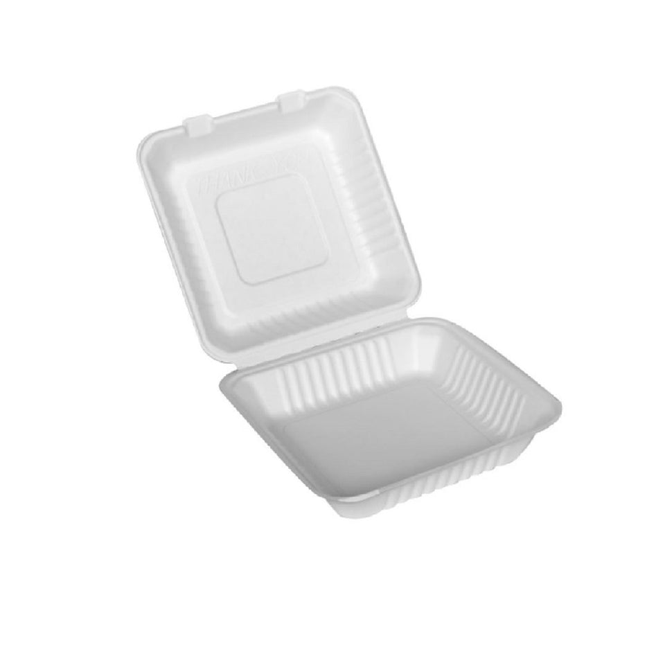 BIO Bagasse menu box - one-piece, medium BIO Bagasse menu box - one-piece, medium