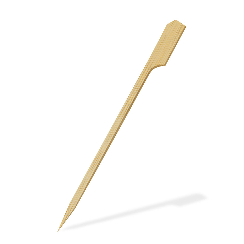 Bamboo hamburger skewers - 18 cm Bamboo hamburger skewers - 18 cm