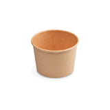 470 ml Ø 97 mm kraft paper soup container 470 ml Ø 97 mm kraft paper soup container