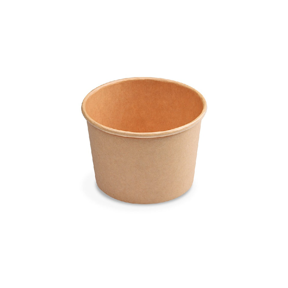 470 ml Ø 97 mm kraft paper soup container 470 ml Ø 97 mm kraft paper soup container