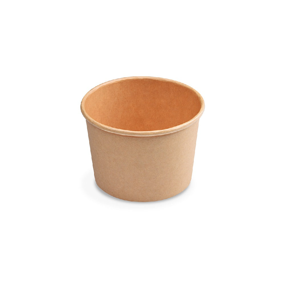 470 ml Ø 97 mm Kraft Papier Suppenbehälter