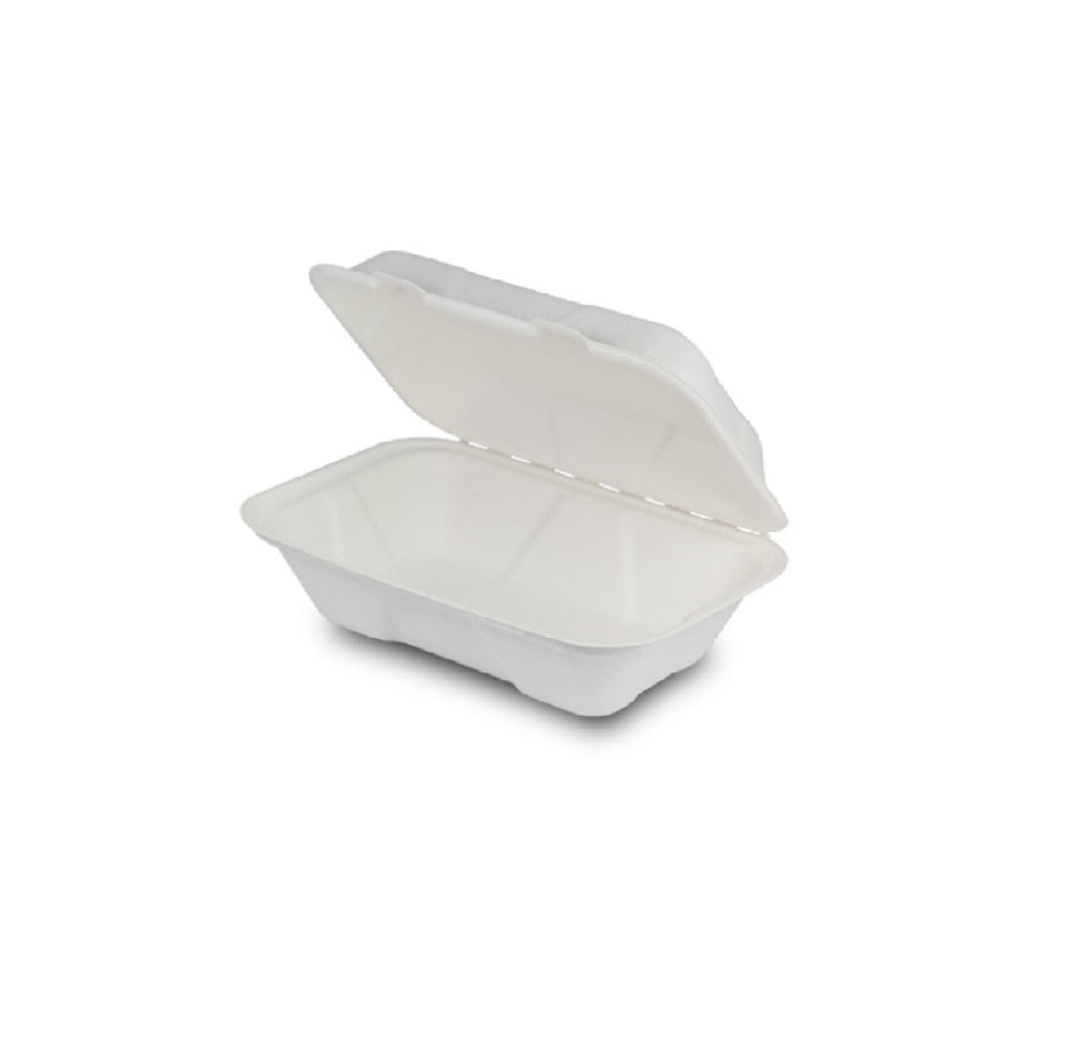 BIO Bagasse Menübox - einteilig, Small BIO Bagasse Menübox - einteilig, Small
