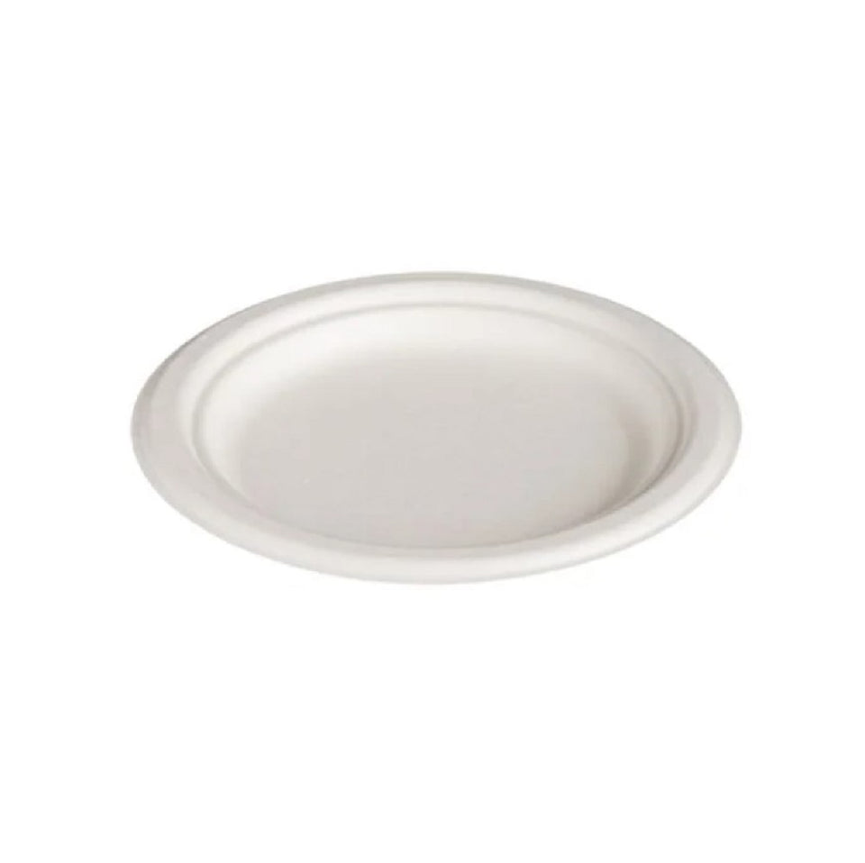 Ø 230 mm ORGANIC bagasse plate Ø 230 mm ORGANIC bagasse plate