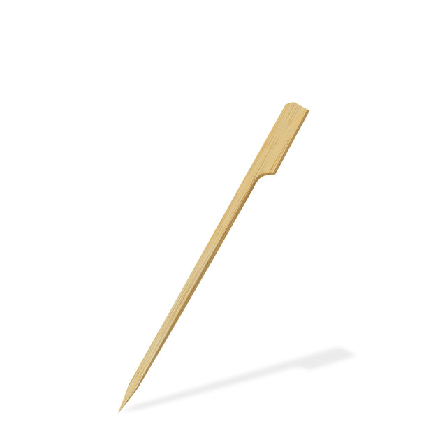 Bamboo hamburger skewers - 12 cm Bamboo hamburger skewers - 12 cm