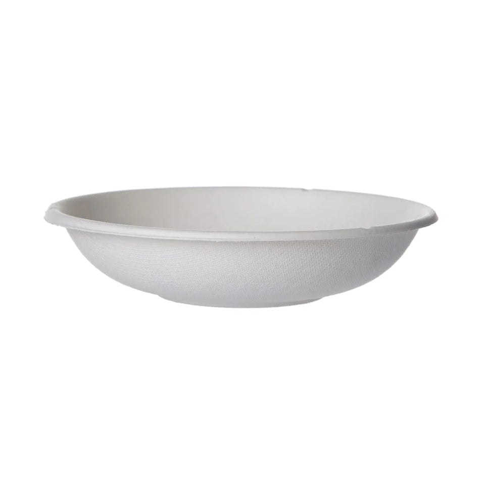 355 ml Ø 155 mm Bagasse Coupe bowl 355 ml Ø 155 mm Bagasse Coupe bowl