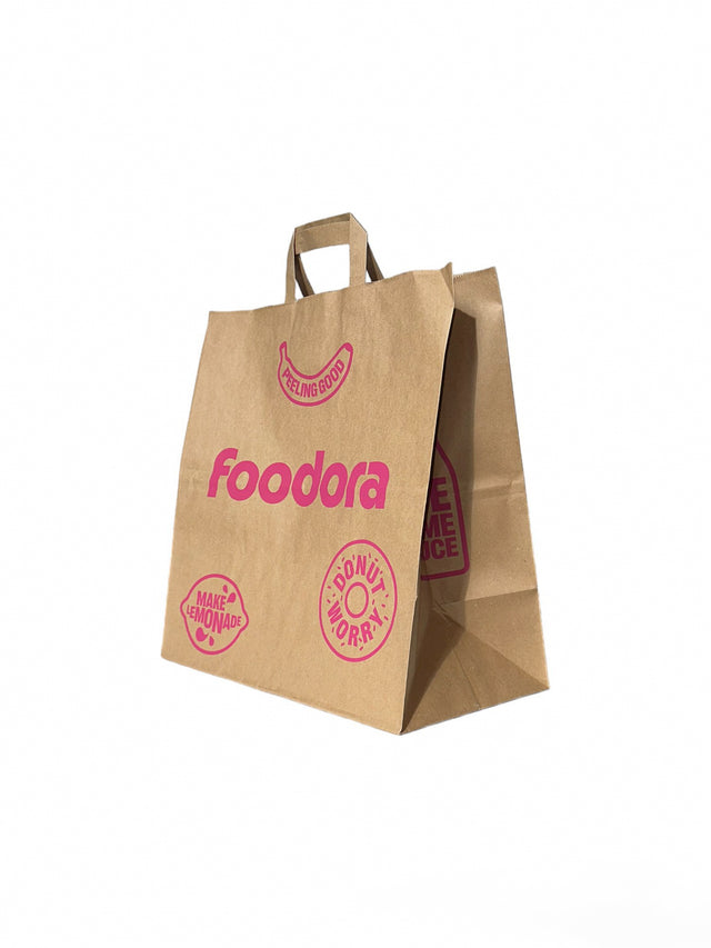 Foodora Papiersackerl / Paperbag Foodora Papiersackerl / Paperbag