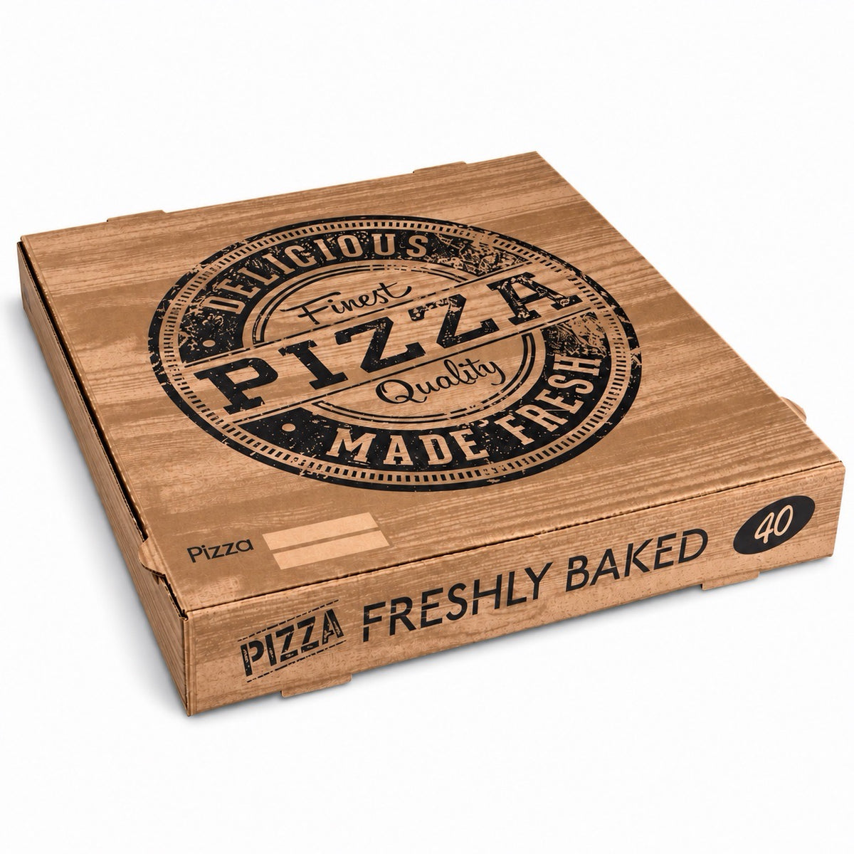 Pizzakarton "Delicious"