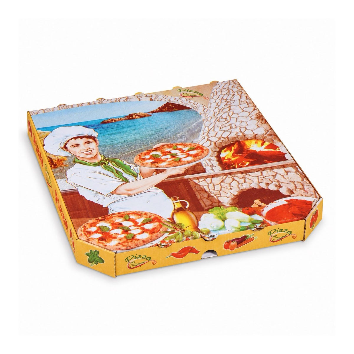 Pizzakarton "Italia"