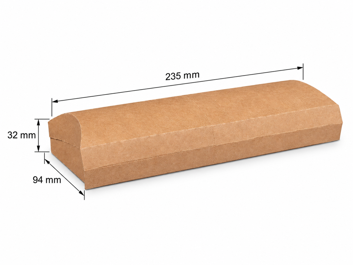 Schachtel für Wraps