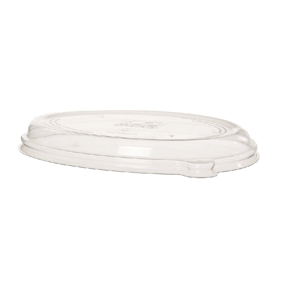 710-940 ml 100% rPET Lid, Oval Container