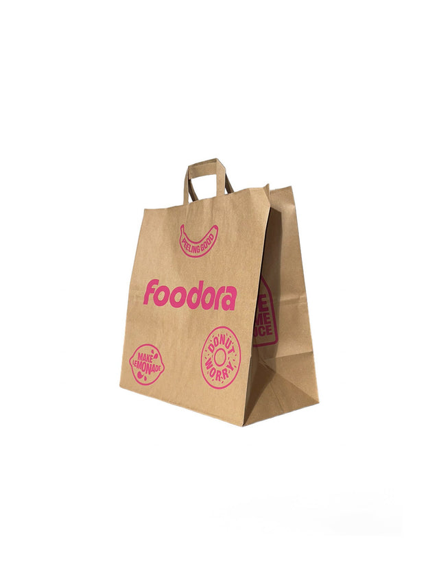 Foodora Papiersackerl / Paper Bag (Small)