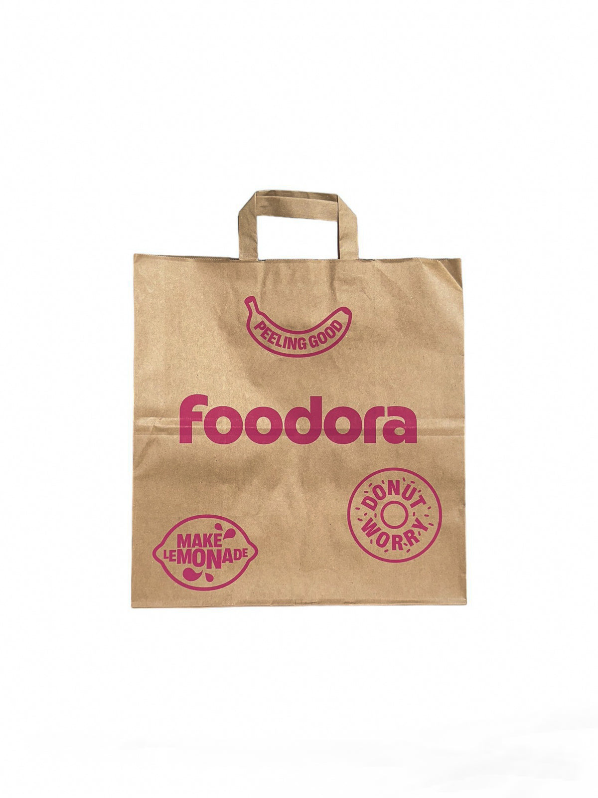 Foodora Papiersackerl / Paper Bag (Large)