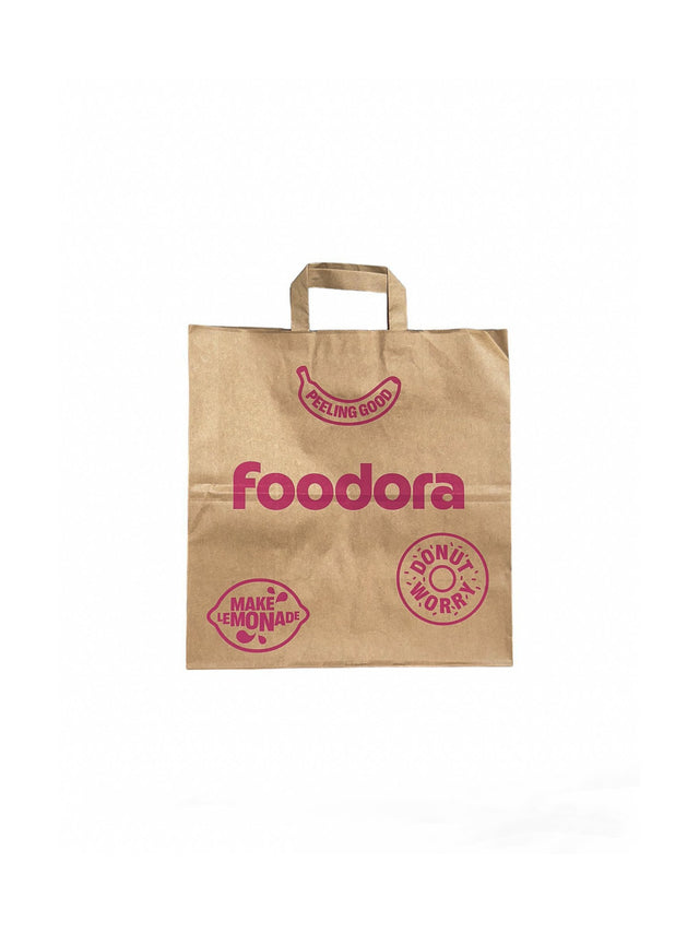 Foodora Papiersackerl / Paper Bag (Small)