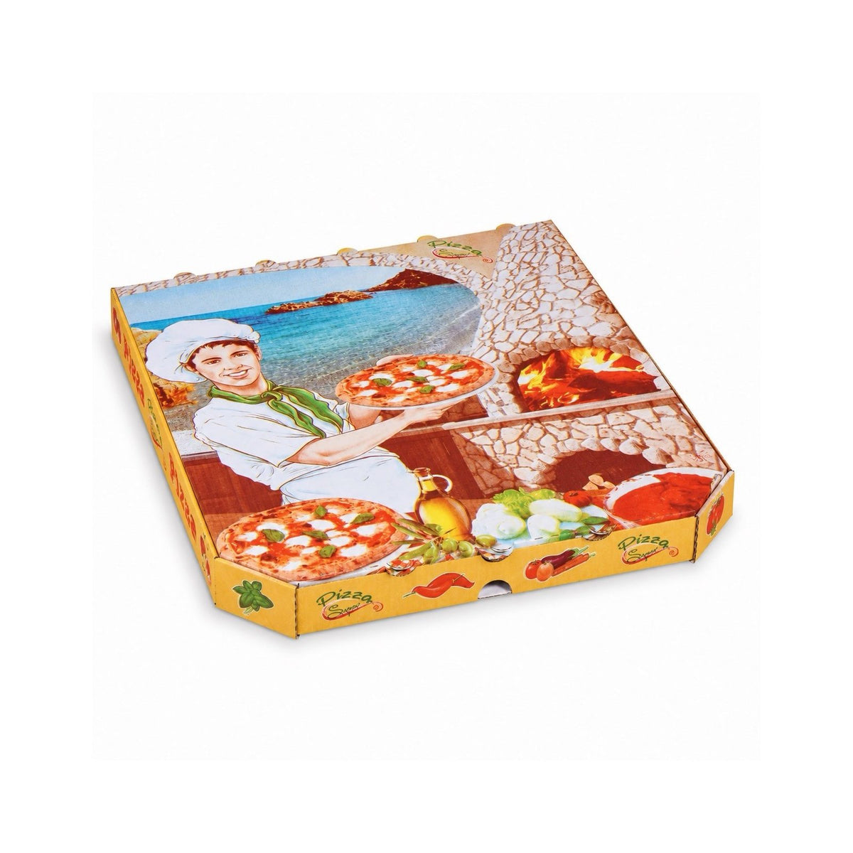 Pizzakarton "Italia"